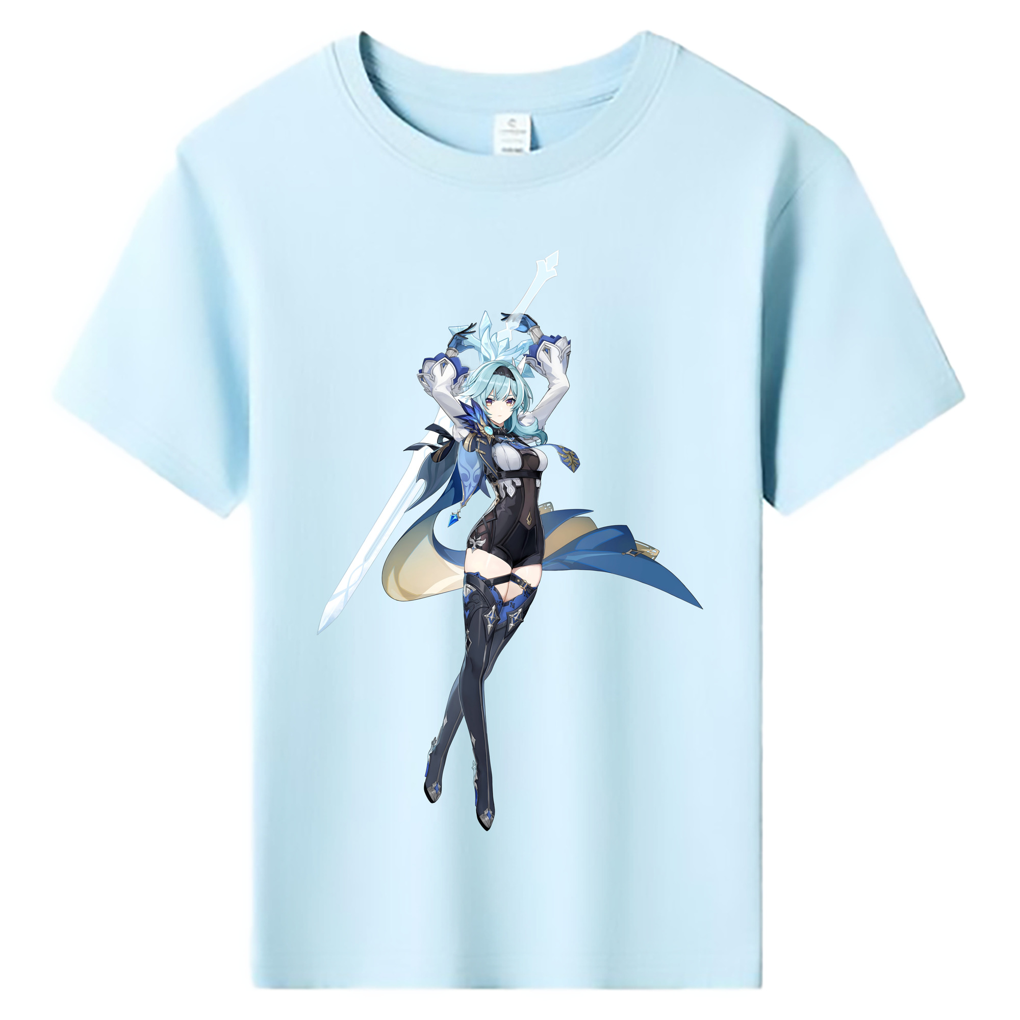 げんし神 优菈 ゆうら genshin Yūra 綿100％キッズTシャツ（フロントプリント）